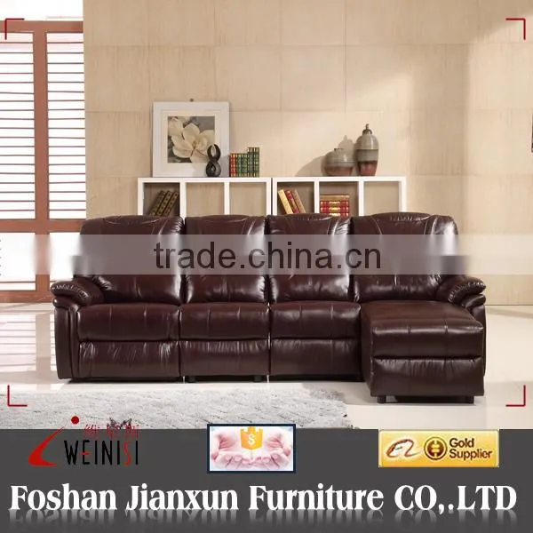 GC858 recliner kuka leather sofa