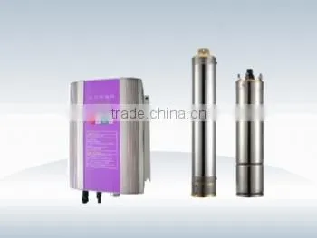 solar pump inverter for solar pumping system with pump and power matched solar array and an inverter