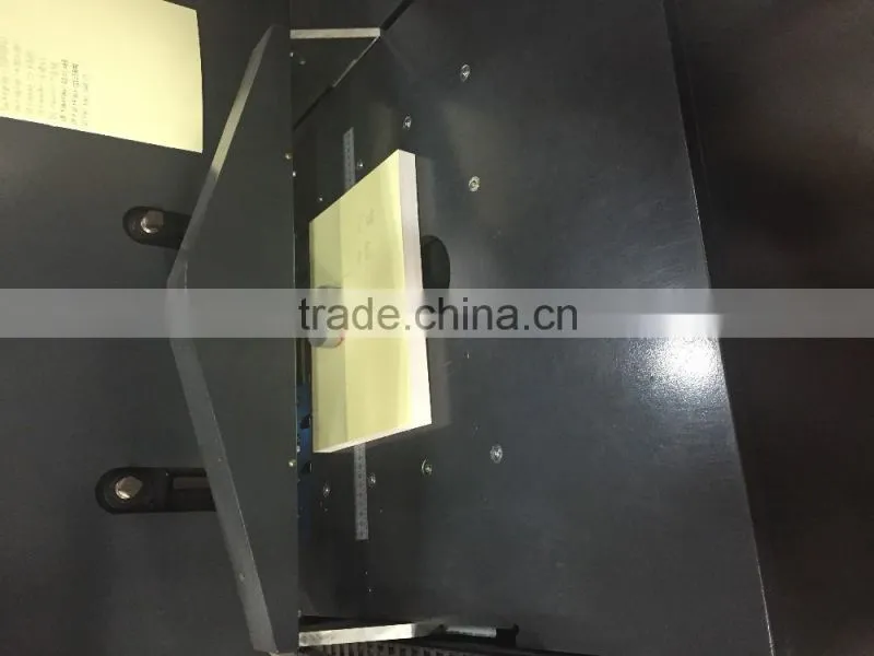automatic high speed three side paper guillotine machine one minute 3-9books
