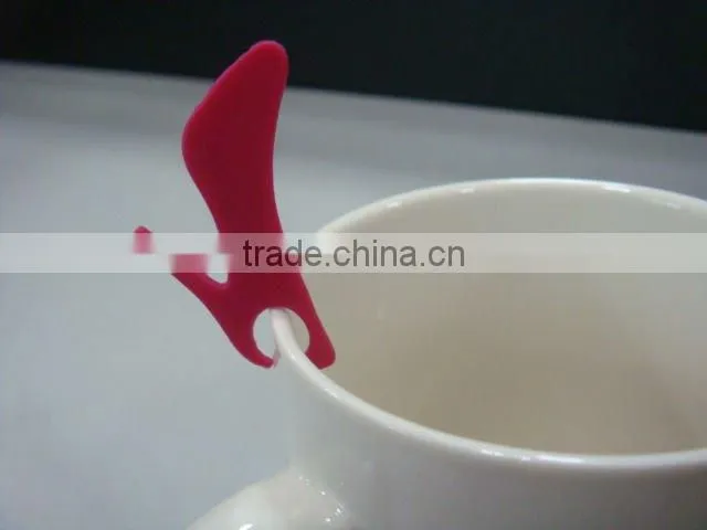 colourful high-heel silicone wine glass maker