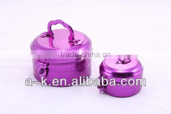 aluminum colorful jewelry boxes