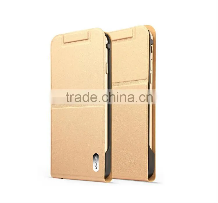 USAMS Up down flip stand case for iphone 6