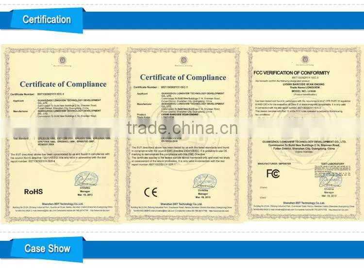 2015 NEW Multifunctional Bluetooth Mobile UHF RFID Reader, 1D 2D Barcode Readable
