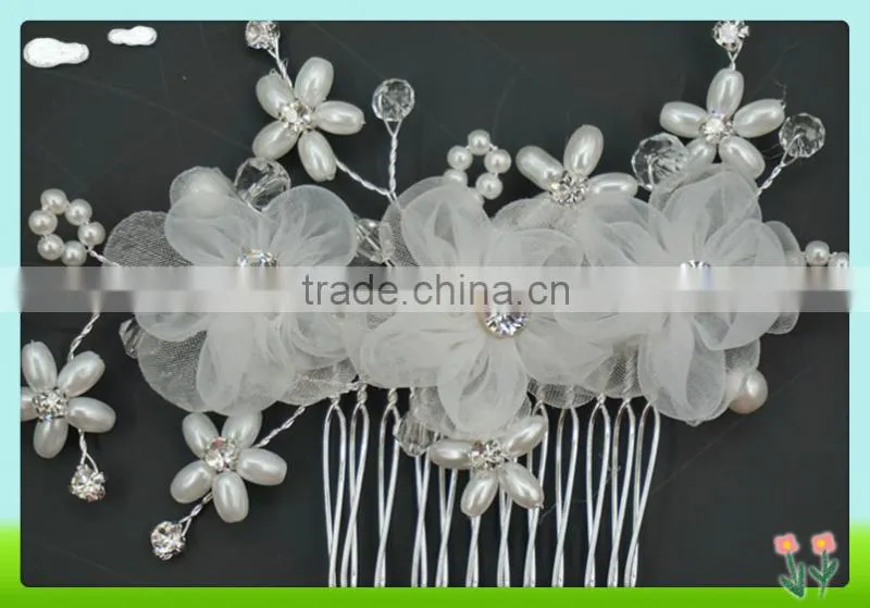 2015 Wholesale and unique bridal hair decoration