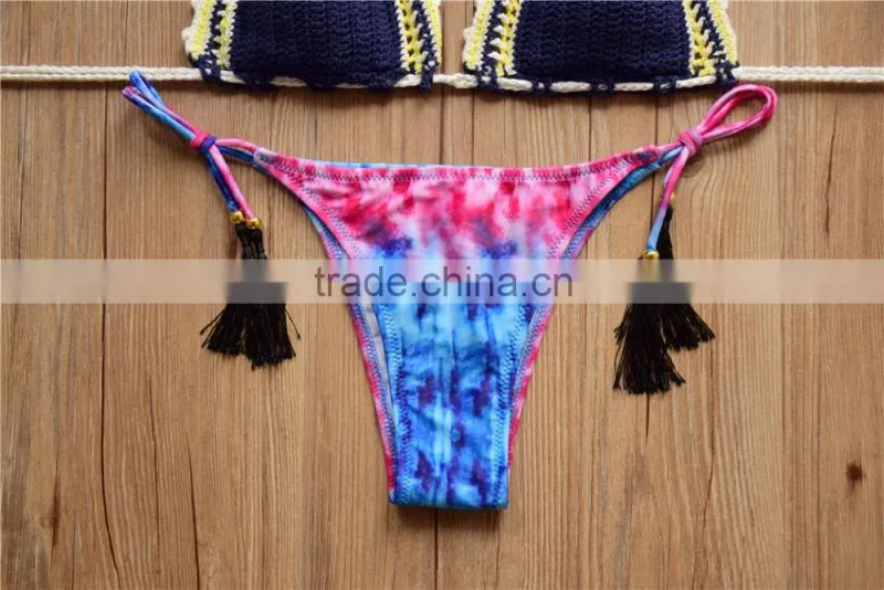 crochet New Swimwear, hand knitted sexy swimwar