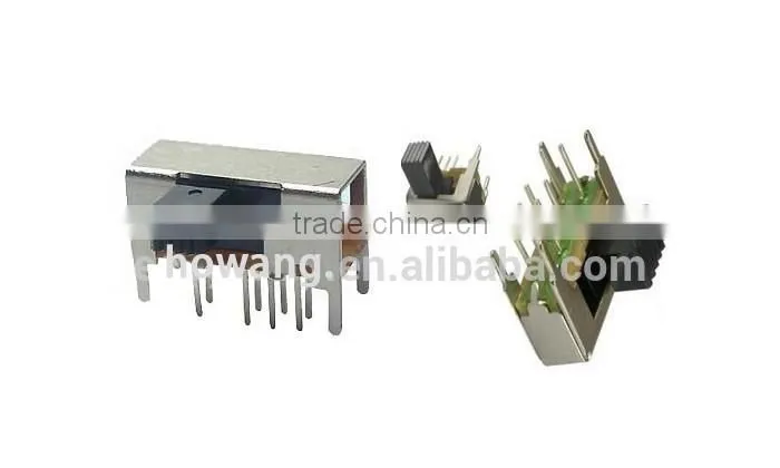 Miniature Slide Switch 2P3T about 0.5A 50V DC