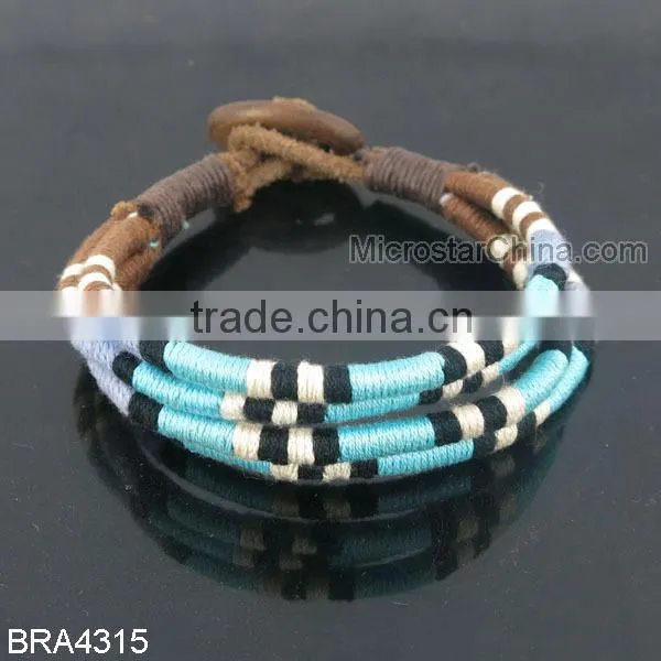 Adjustable Braided Jade Cord Devil's Red Eye Bracelet
