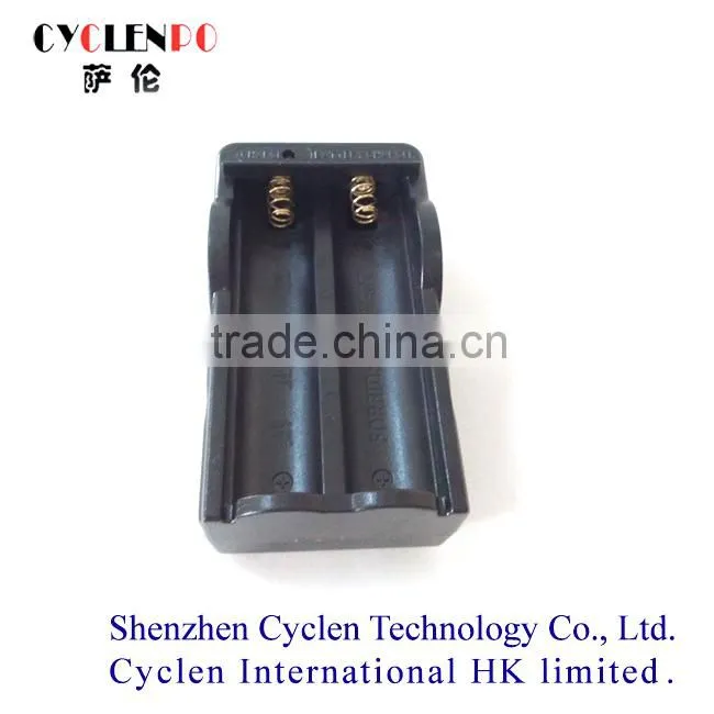 Wall plug 2 bays IMR 18650 li ion battery charger