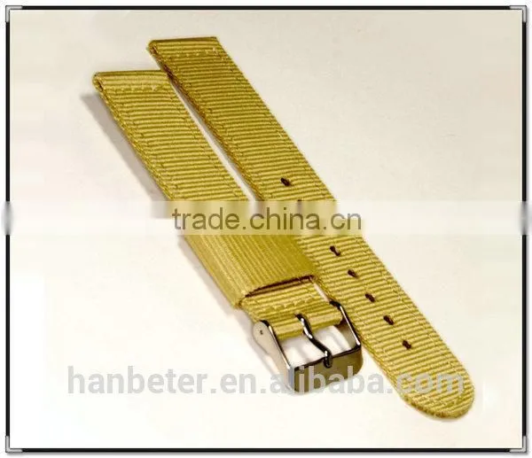PVD buckle high quality fashion nato band adjustable custom watch band parts