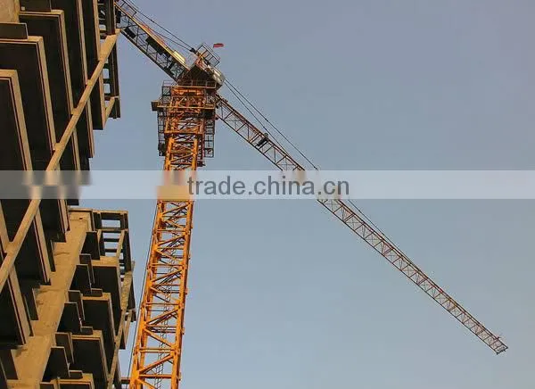 QTZ80A(6010) Tower Crane(2ton-8ton) tower crane operator cabin