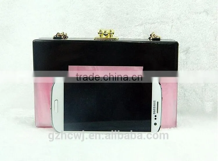 2015 evening acrylic clutch bag,hot saling lady acrylic clutch handbag