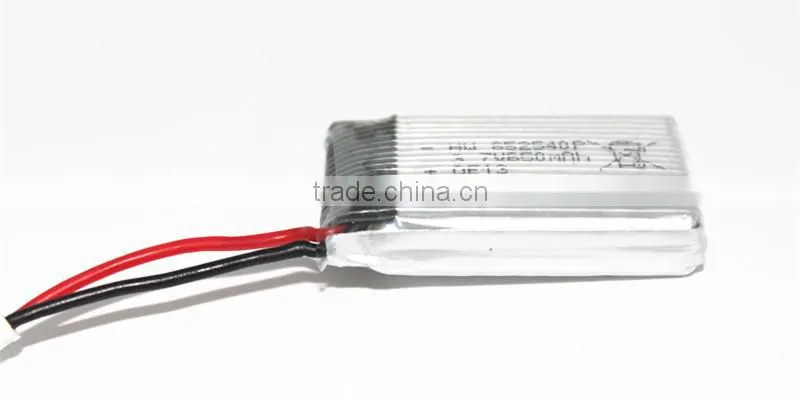 Wholesale 650mAh high rate X5C Upgrade the battery 852540 3.7V Li-Po battery For RC Airplane
