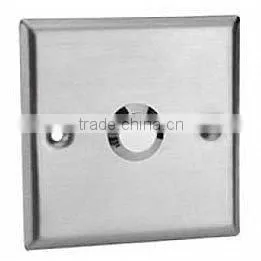 stainless panel emergency button