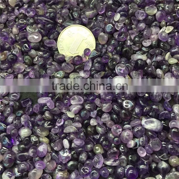 Natural Amethyst Macadam Crystal Gravel Wholesale