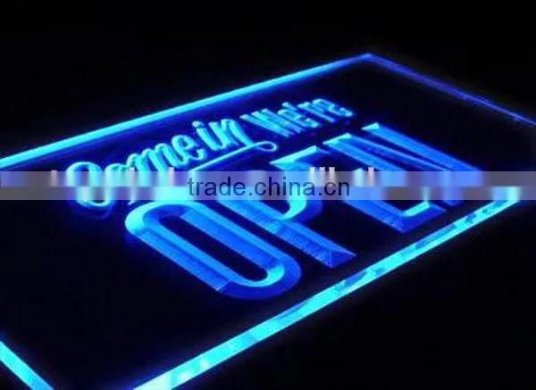 Designer most popular acrylic led toilet sign board