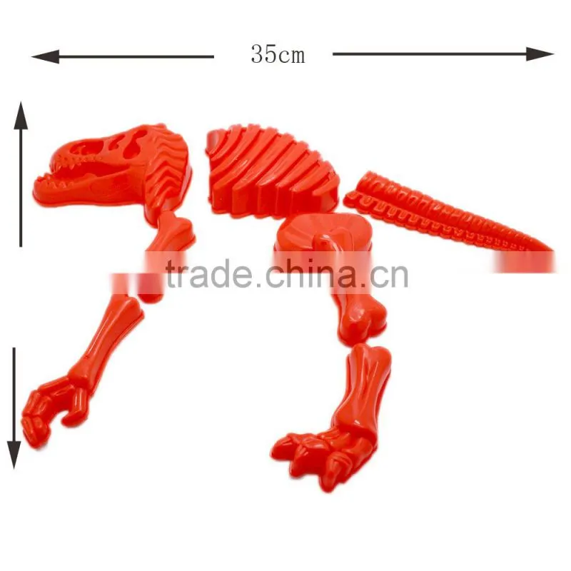 Dino Sand Mold Set (7 Pcs. Set) sand fun playset moving alive soft sand moulds moon modeling sand mold toy! TOOLS ONLY,NO SAND!