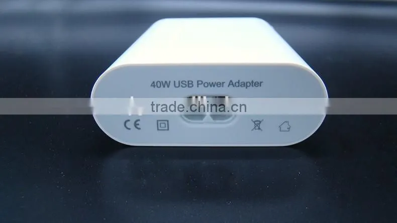 40W 5V/8A 5 Port Family-Sized charging station USB Wall charger