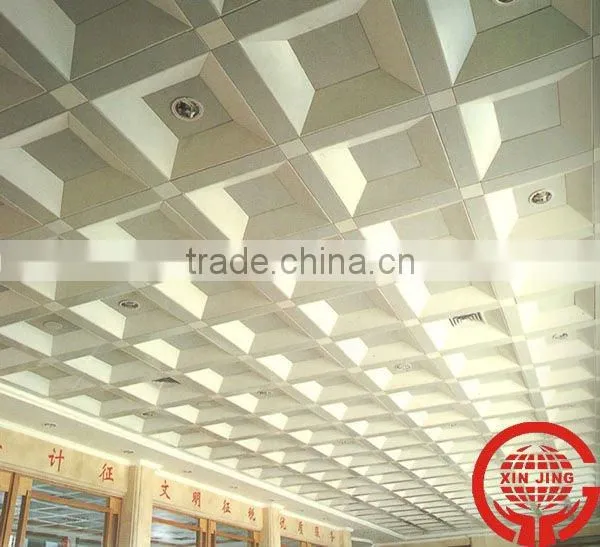 Aluminum Acoustic decoration false ceiling tiles