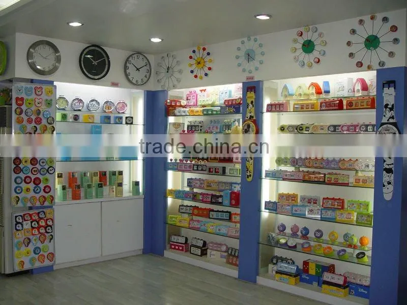 plastic LCD world time clock