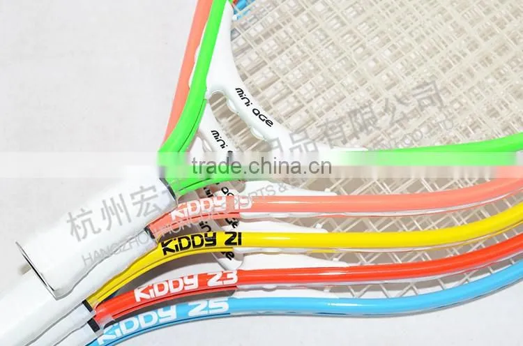 KIDDY new design aluminium alloy junior tennis racket for gifts trade with overgrip tennis