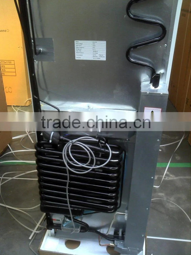 Domestic use absorption cooling system refrigerator and freezer