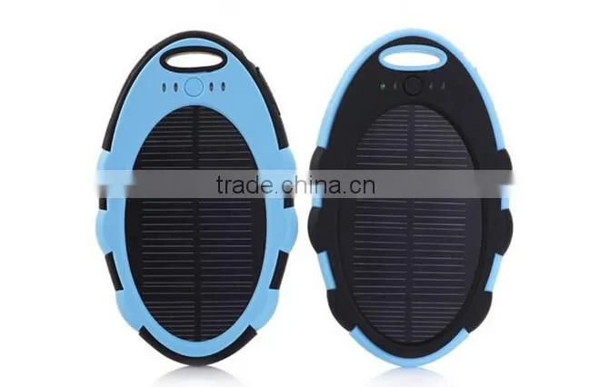 Mobile phone accessory 4000mAh mobile solar charger solar mobile phone charger solar charger for mobile with keychain