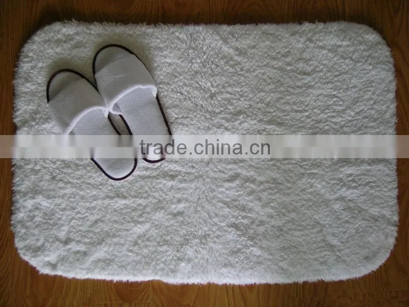 Bath Rug White Luxury Hotel Bath Towel Soft Rug