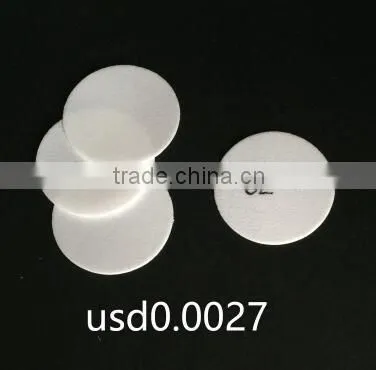 20mm 22mm 24mm 26mm 28mm white color pe foaming liner for pp cap or other caps