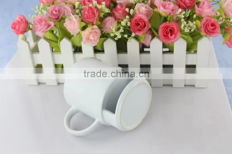 white biscuit ceramic mug/cookie sublimation cup/ novelty design children's favourite biscuit mug