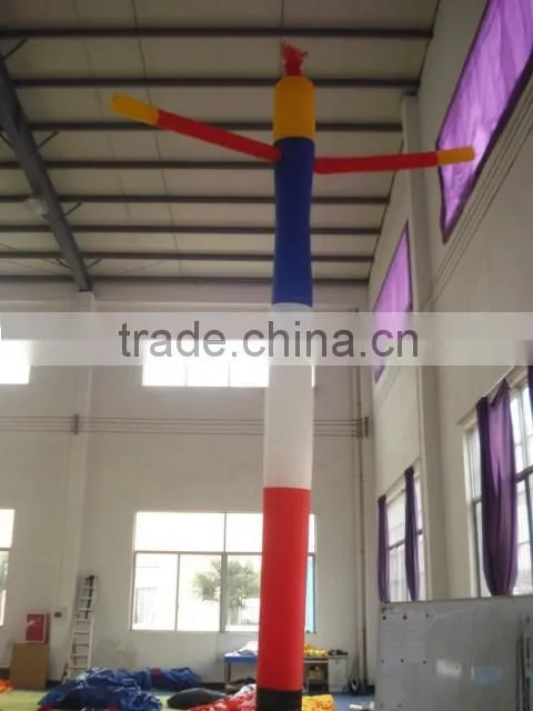 Selling single leg advertising inflatable sky air dancer