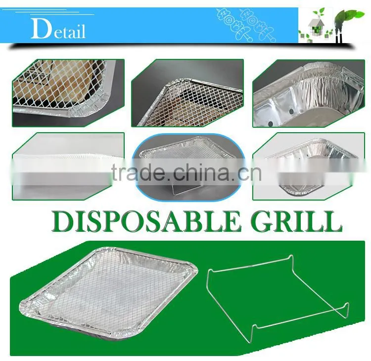 Easy to Use 25*31*5 cm Instant BBQ Grills Smokers