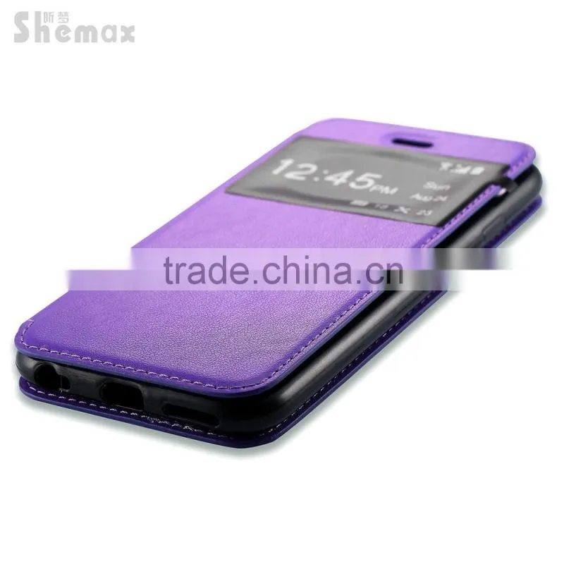 Latest styles Leather case with card slot for LG SPIRIT