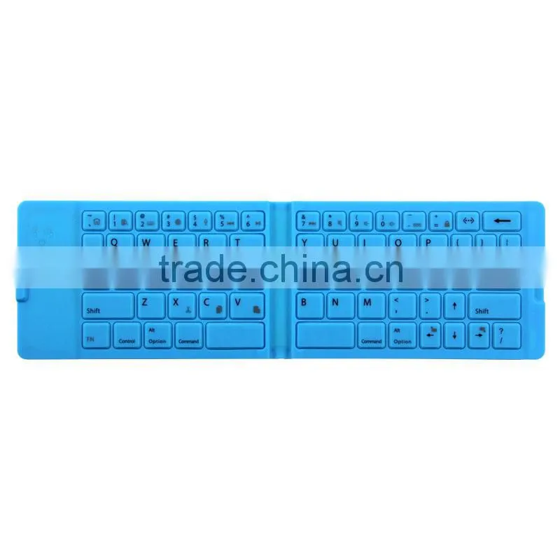 Tablet High Class Silicone Material Pocket Size Foldable Bluetooth Keyboard Folding Keyboard