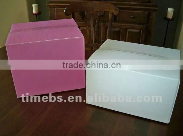 Corrugated pp plastic partition box