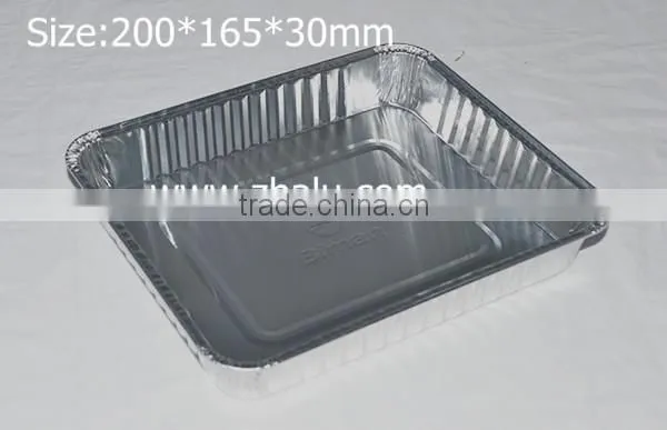 disposable aluminium foil pizza baking pan
