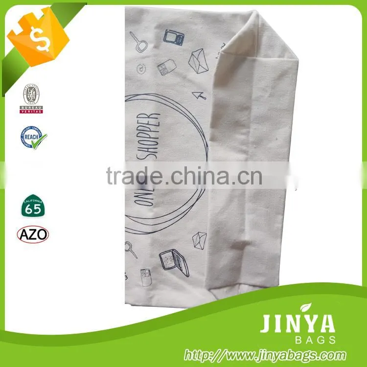 Best price new design canvas promotional shoe bag