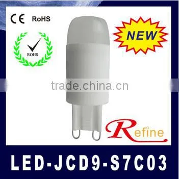 G4 CE ROHS 2.5w G9 3014SMD Dimmable 360 degree rotation LED g4