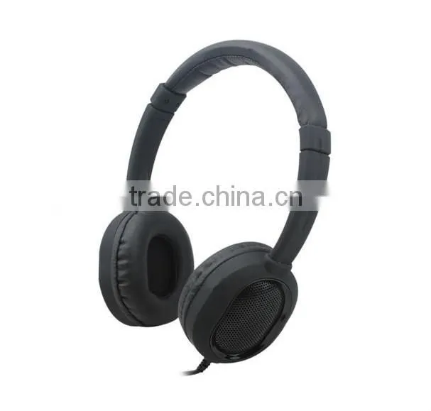 Fashion Stereo Metal Over-ear Headphone with 3.5mm connector