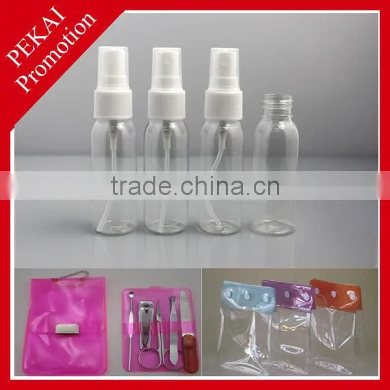 Various colors and shapes plastic bag with pockets