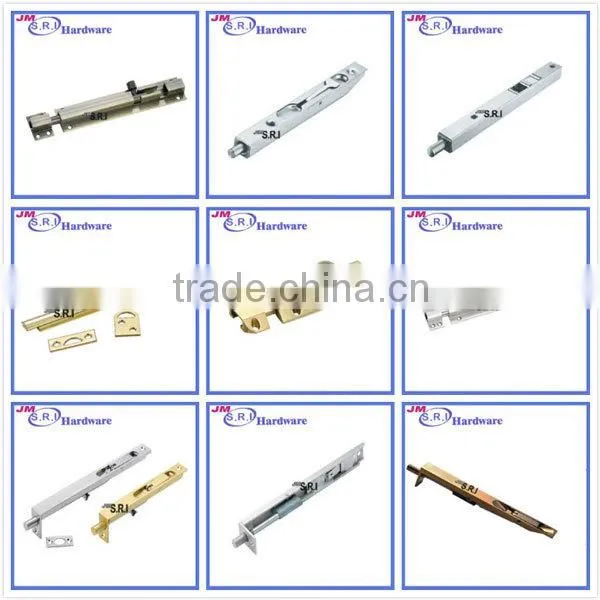 Good quality 14mm strike width flush bolt