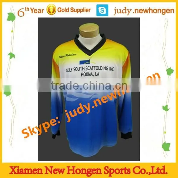 2016 polyester get your own design made fishing jersey, fishing apparel