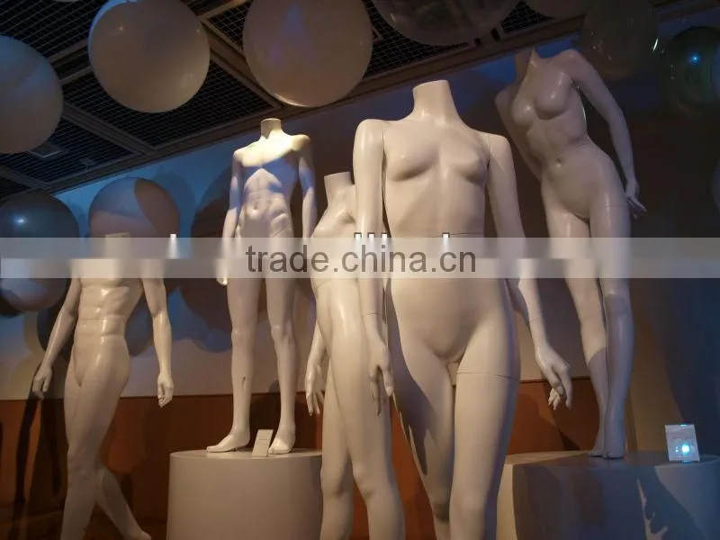 2015 fashion new fiberglass realistic female mannequin paper mache mannequin LM-2
