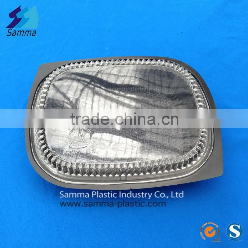 Transparent Cover Disposable Plastic Bento Box