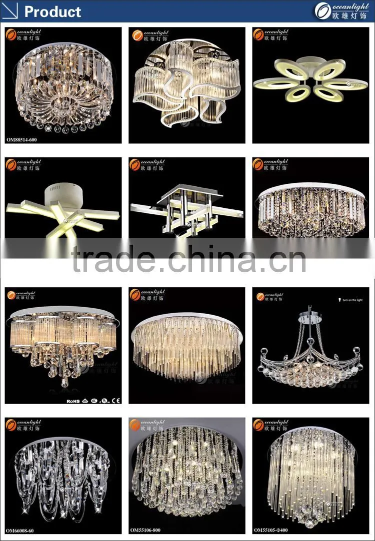 chandelier contemporary crystal lighting crystal hanging light OM88034-4W