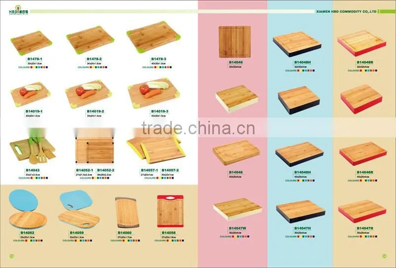 cute apple shape bamboo wooden cutting board