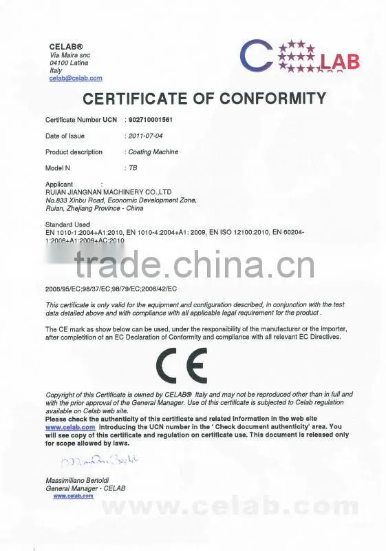 TB Series Hot Stamping film Coating Machine