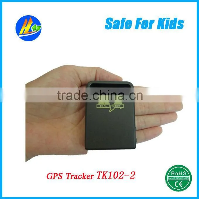 with movement alarm & TF card for cars or human Personal GPS Tracker TK102B