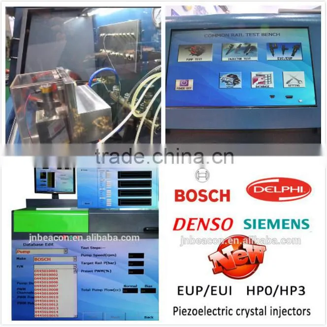 New products CRS718A Patent Pending Common Rail disesl Injector and pump test bench