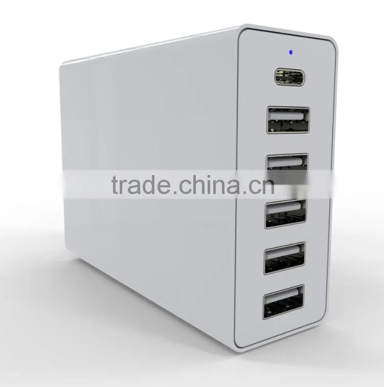 NEW 6 Port type c usb 3.1 charge hub