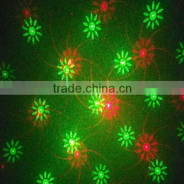 Mini laser light show projector